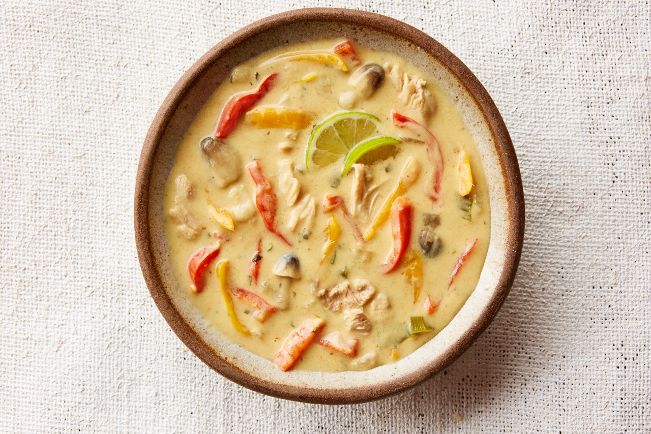 Thai Coconut Curry Soup