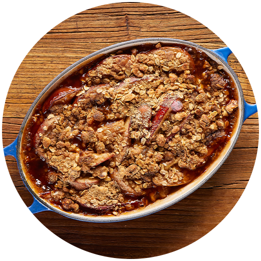 Pear Ginger Crisp
