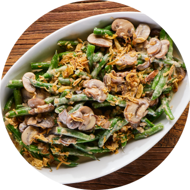 Green Bean Casserole with Crispy Onions