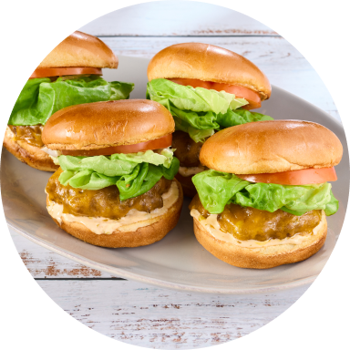 Plated Burgers